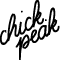 logo chick.peak en noir